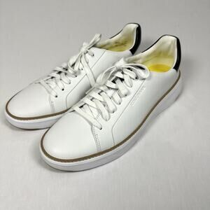 Cole Haan Grandpro Topspin Men's Leather Sneaker Optic White Size 11